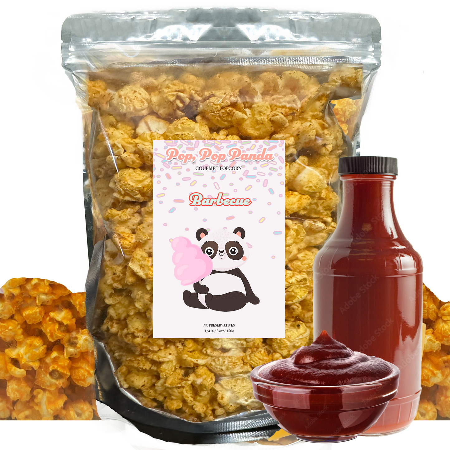 Barbecue Popcorn | 1/4 lb bag