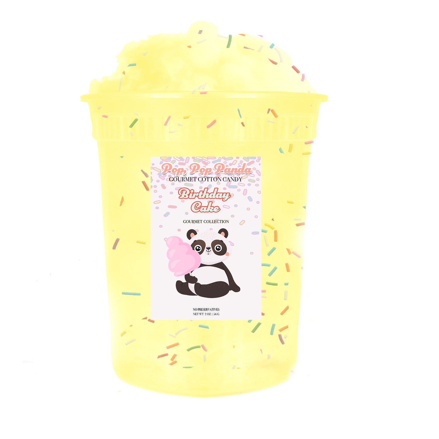 Birthday Cake Cotton Candy | 2 oz