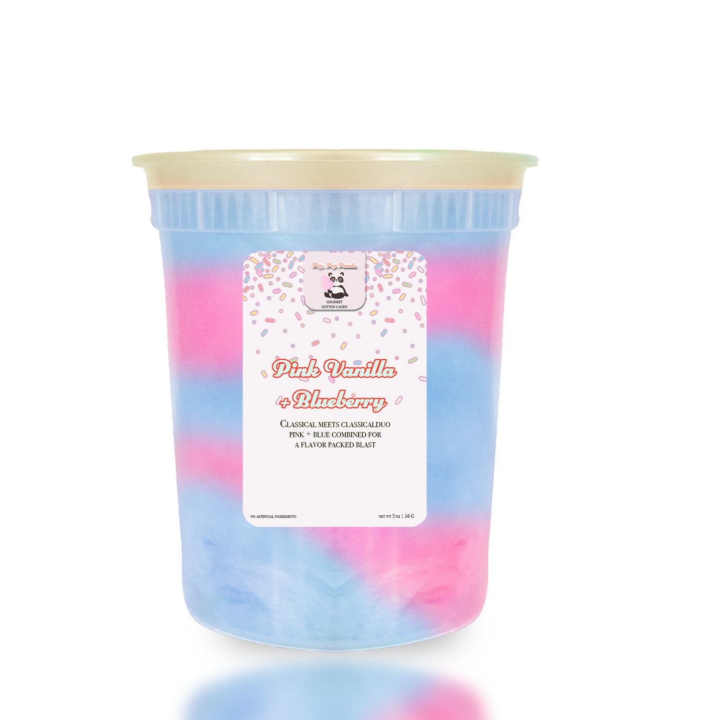 Pink Vanilla + Blueberry Cotton Candy | 2 oz