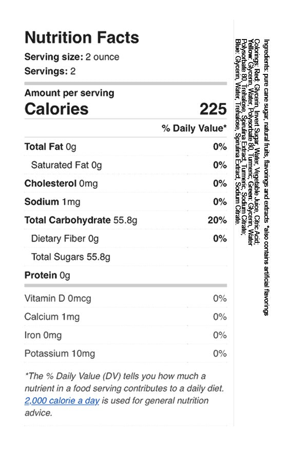 Straw-melon Cotton Candy | 2 oz