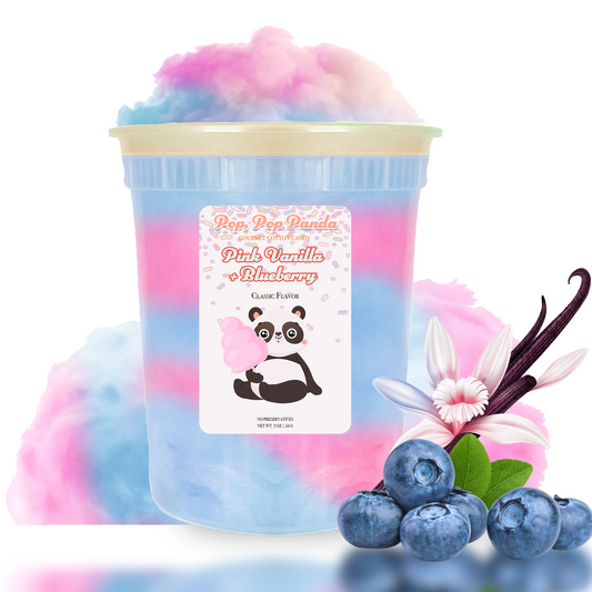 Pink Vanilla + Blueberry Cotton Candy | 2 oz