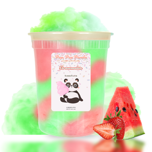 Straw-melon Cotton Candy | 2 oz