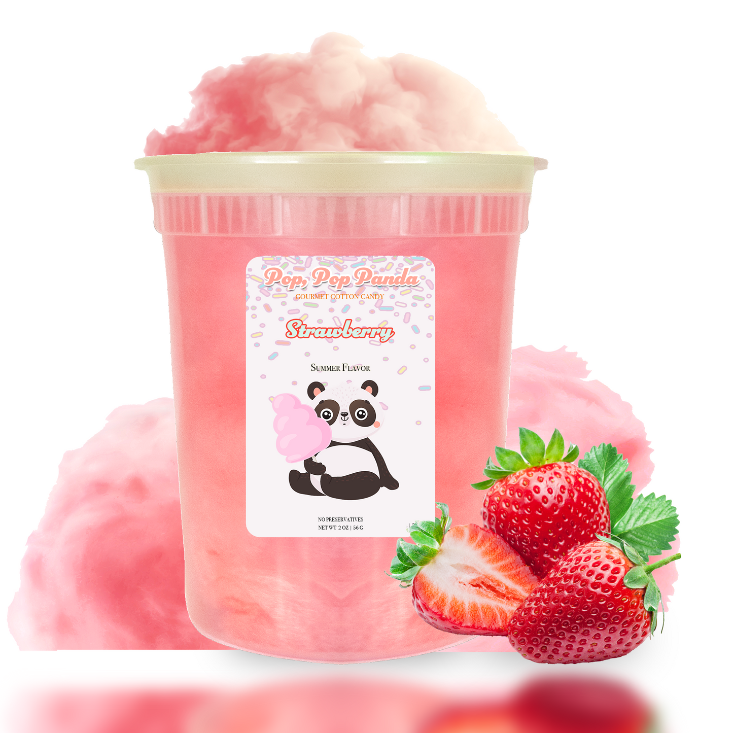 Strawberry Cotton Candy | 2 oz