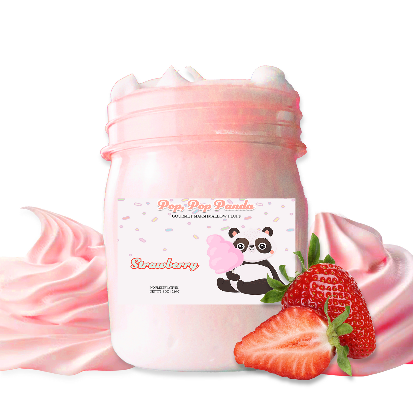 Strawberry  Marshmallow Fluff - 5 oz