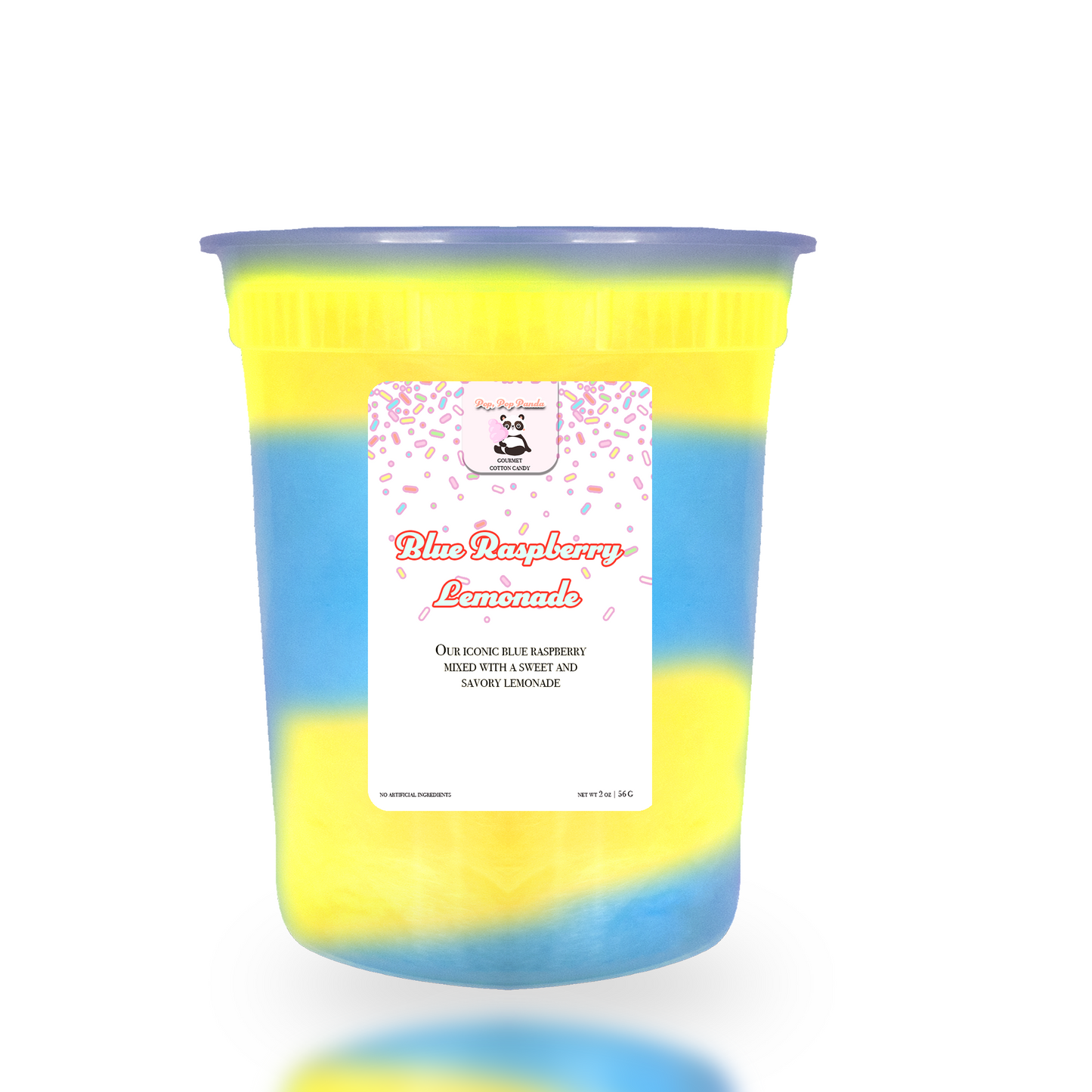 Blue Raspberry Lemonade Cotton Candy | 2 oz
