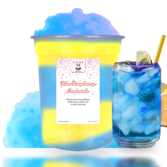 Blue Raspberry Lemonade Cotton Candy | 2 oz